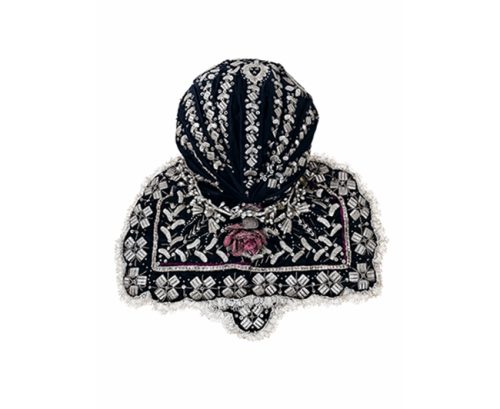 Џега, Гибарац, Шокци, Срем, 1922, инв.бр.2381, Музеј Војводине, Н.Сад, К. Новаковић,Свечана оглавља у Војводини, 2005.